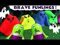 Funny Funlings Brave Adventures with Thomas Ghost Trains Dinosaurs and Disney Cars TT4U