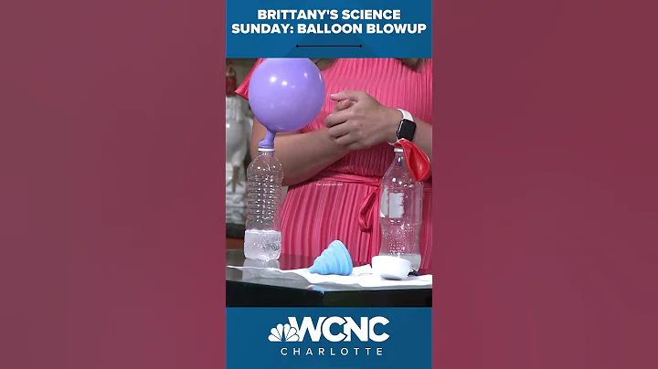 Science Sunday: Blowing up balloons @WCNC #shorts