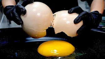 We made a cookie with a dinosaur egg… and the surprising taste shocked everyone! / Korean cookie
