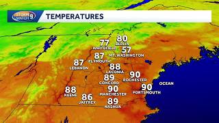 Video: Another humid day before nice weekend