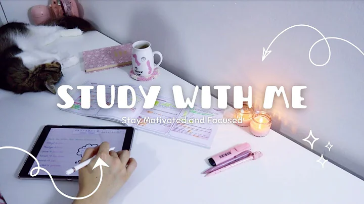 2 HOUR STUDY WITH ME & MY CAT 🐾 | Pomodoro 50/10 | Fire Crackling + Rain Sounds