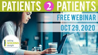 Patients 2 Patients Webinar | OCTOBER 29, 2020