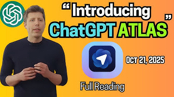 ChatGPT Atlas: The AI Browser that Will Change Internet!