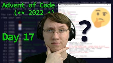 Advent of Code 2022 Day 17 Solve