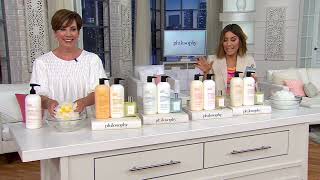 philosophy supersize summer fragrance 3pc layering set on QVC