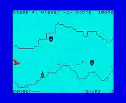 ZX Spectrum Penetrator 48K Game Walkthrough