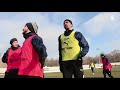 Тренировка «Крыльев» перед игрой с «Нижним Новгородом»: квадраты, спринты, споры о победе | LIVE