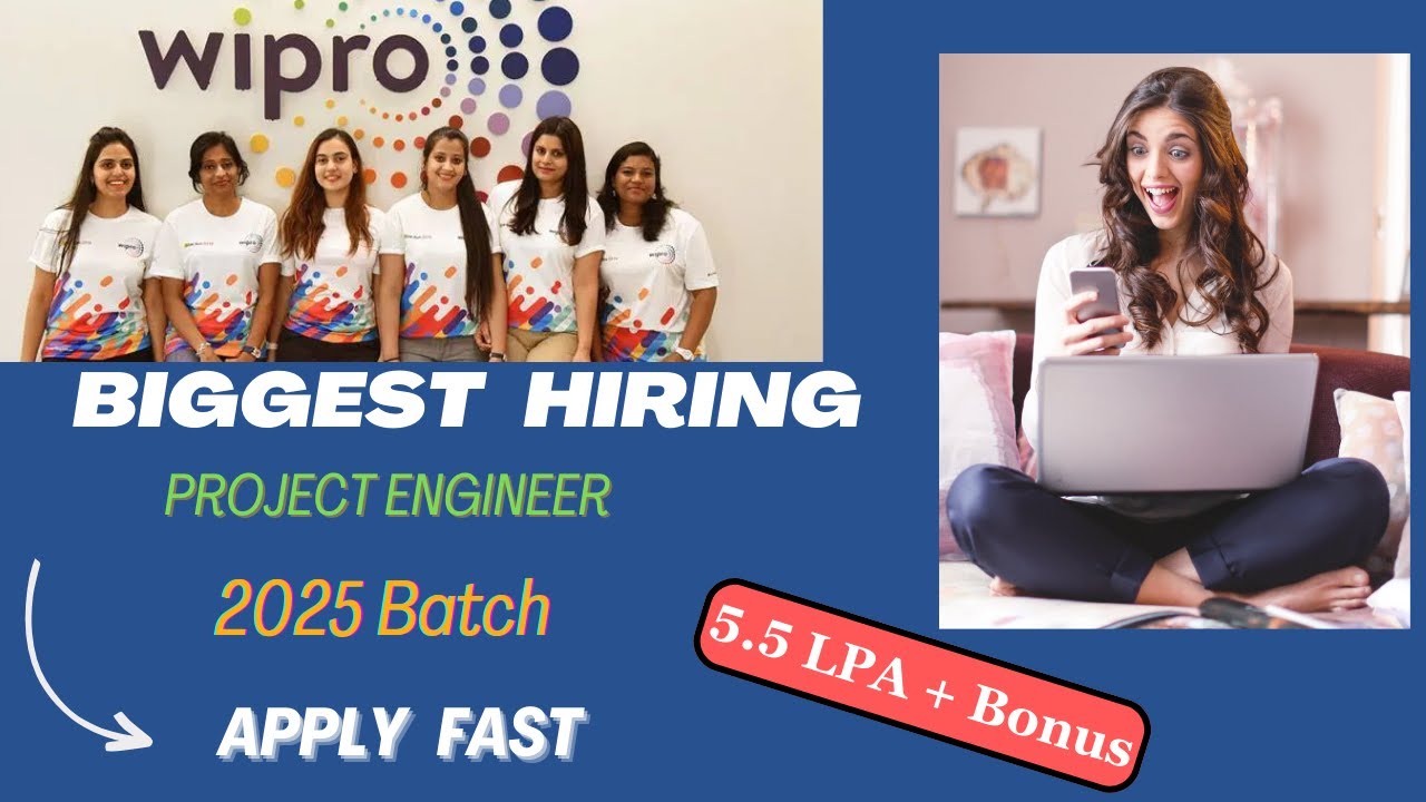 Wipro TURBO Hiring 2025: Project Engineer Roles for Freshers | ₹5.5 LPA ...