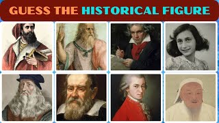 QUIZTIME | Guess the HISTORICAL FIGURE !!!🤔🤔. How Many Historical Figures Can You Guess ? 😸😸