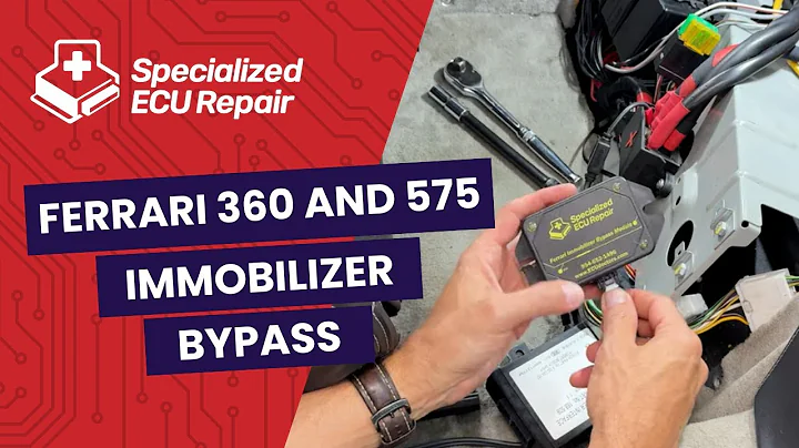 Ferrari 360 and 575 immobilizer Bypass, No more remote double click to start your car !