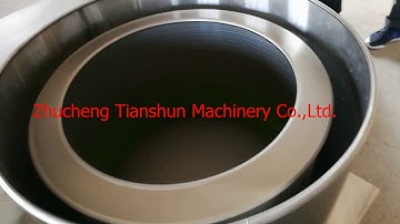 dewatering and deoiling machine