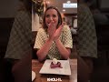Katy, Texas couple goes viral for steakhouse gender reveal #Shorts