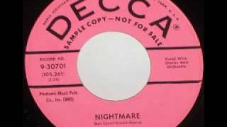 Horror Bop 45 - Billy Sills - Nightmare chords