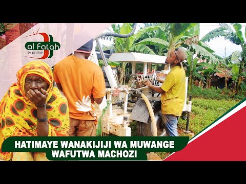 HATIMAYE WANAKIJIJI WA MUWANGE WAFUTWA MACHOZI