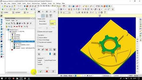 cara surface rough pocket dan surface finish paralel