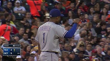 TEX@DET: Andrus makes fantastic jump throw for out