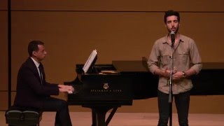 Ryne Nardecchia  in Concert with Andrew Lippa "Stranger"-Big Fish @TXSTUniversity 2015