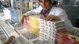 مصنع الحلوى في تركيا (الحلقوم)- sweet factory in turkey