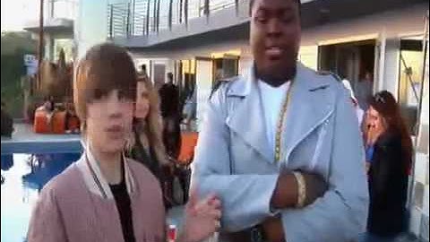 Behind the scenes of Eenie Meenie - Justin Bieber ft. Sean Kingston