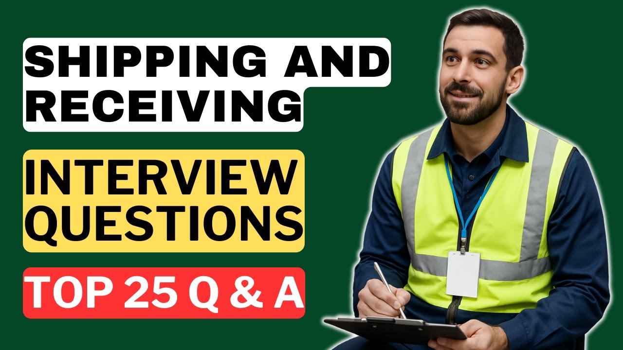 Shipping and Receiving Clerk Interview Questions & Answers | How to ...