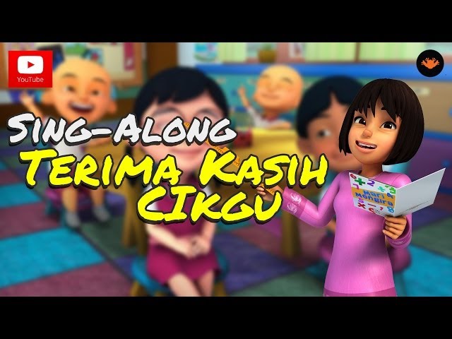 Upin & Ipin - Terima Kasih Cikgu [Sing-Along] class=