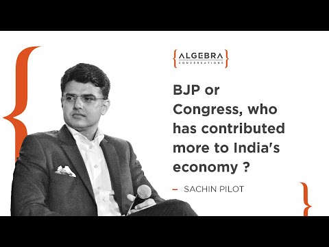 BJP or Congress, who has contributed more to India's economy? - Sachin Pilot