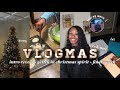 WEEKLY VLOG | back home + college finals week + christmas decorations + cookies| vlogmas week 1