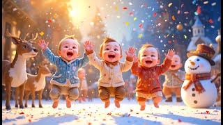 🎄Hindi Christmas Kids Songs & Carols 🎅| Animated Rhymes for Toddlers and Babies | Eatyberry🎄