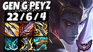 Aphelios vs Kaisa ADC [ Gen G Peyz ] Patch 14.11 Ranked Korea ✅