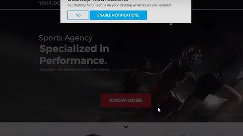 Browser Notifications