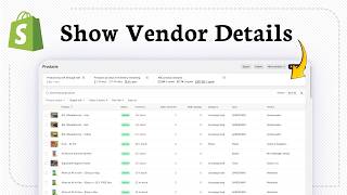 Famous How to Fix the Missing Vendor Column in Shopify Admin (2026 Admin Update) Wealth