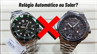 Relógio Automático ou Solar: Qual o melhor?  RelojoariaJJ