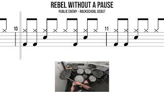 Rebel Without A Pause – Public Enemy – Rockschool Debut | Drum Playthrough 🥁