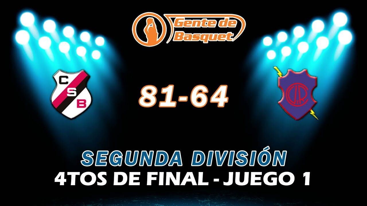 #Segunda - 4tos de Final - Juego #1 (+3): Sportivo Bahiense 81 (1) - 64 Velocidad y Resistencia (0)