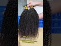iqueenla Mink Hair Jerry Curly  K Tip Hair Extension Ft.iqueenla K Tip Hair Review