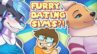 Saber Awkwardly Plays A Furry Dating Sim And Suffers