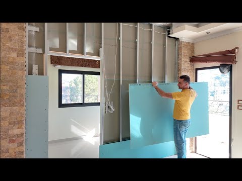 فيديو: جدار الجصي DIY: تعليمات خطوة بخطوة