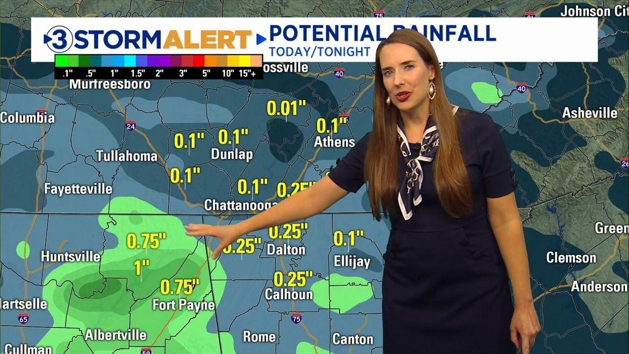 Alison Pryor's midday weather - YouTube