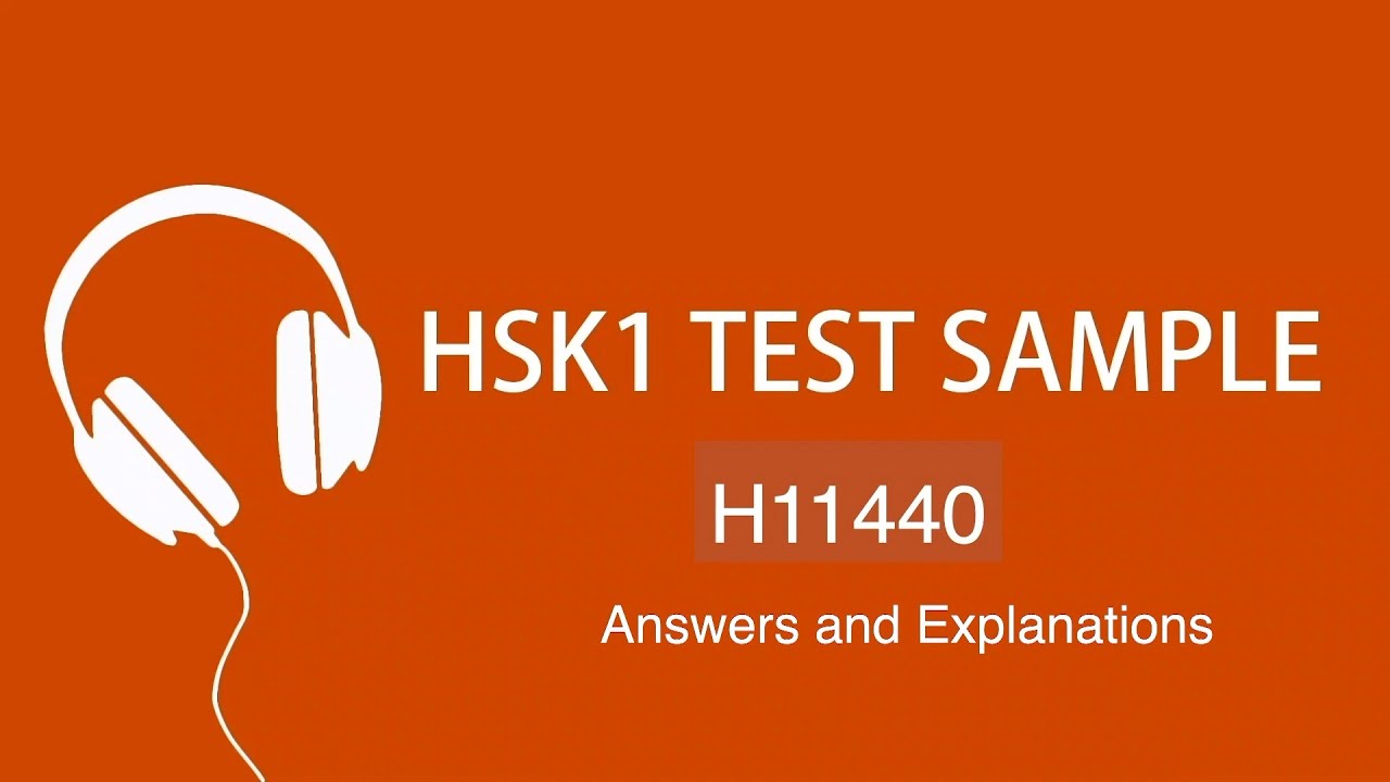 HSK1 TEST | The Answer and Explanation of H11440.Check how many scores you can get.