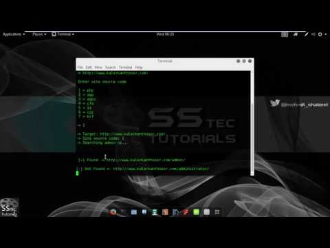 How To Find Website Admin Panel on Kali Linux 2016 1 Very Easy