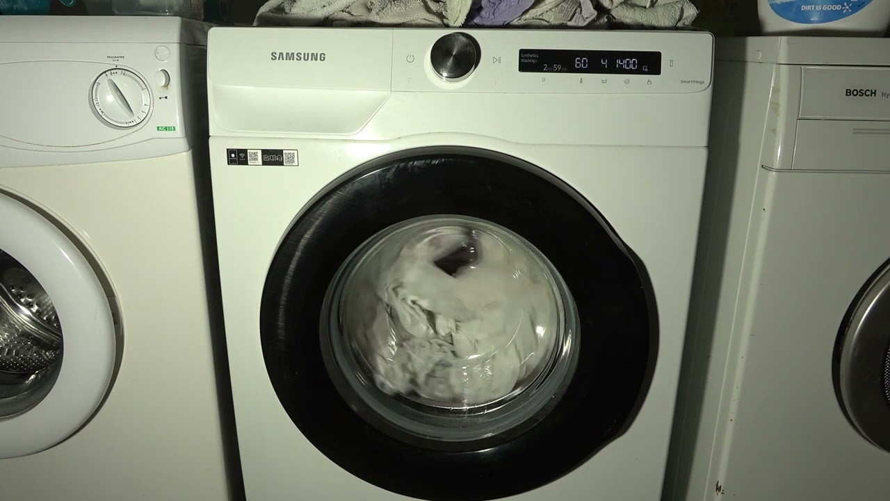 Synthetics 60'c Intensive / Samsung Series 5+ AI SmartThings Washing machine