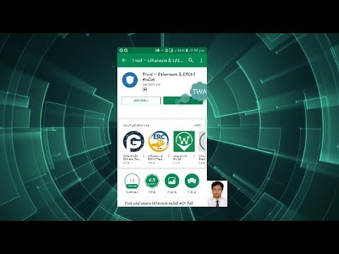 How to Create ERC20 Wallet Address (TrustWalletApp) - YouTube