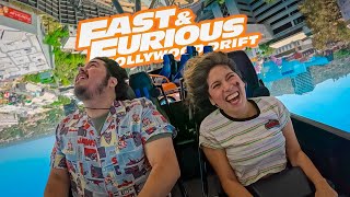We Rode The NEW Fast and The Furious Coaster At Universal Studios Hollywood And It Was Intense!