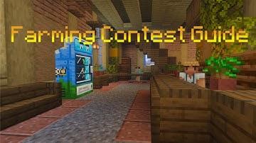 Farming Contests Simplified |Craftersmc Skyblock
