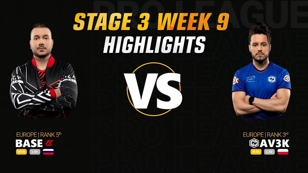 b100 BaSe QPL Stage 3 Week 9 Highlights