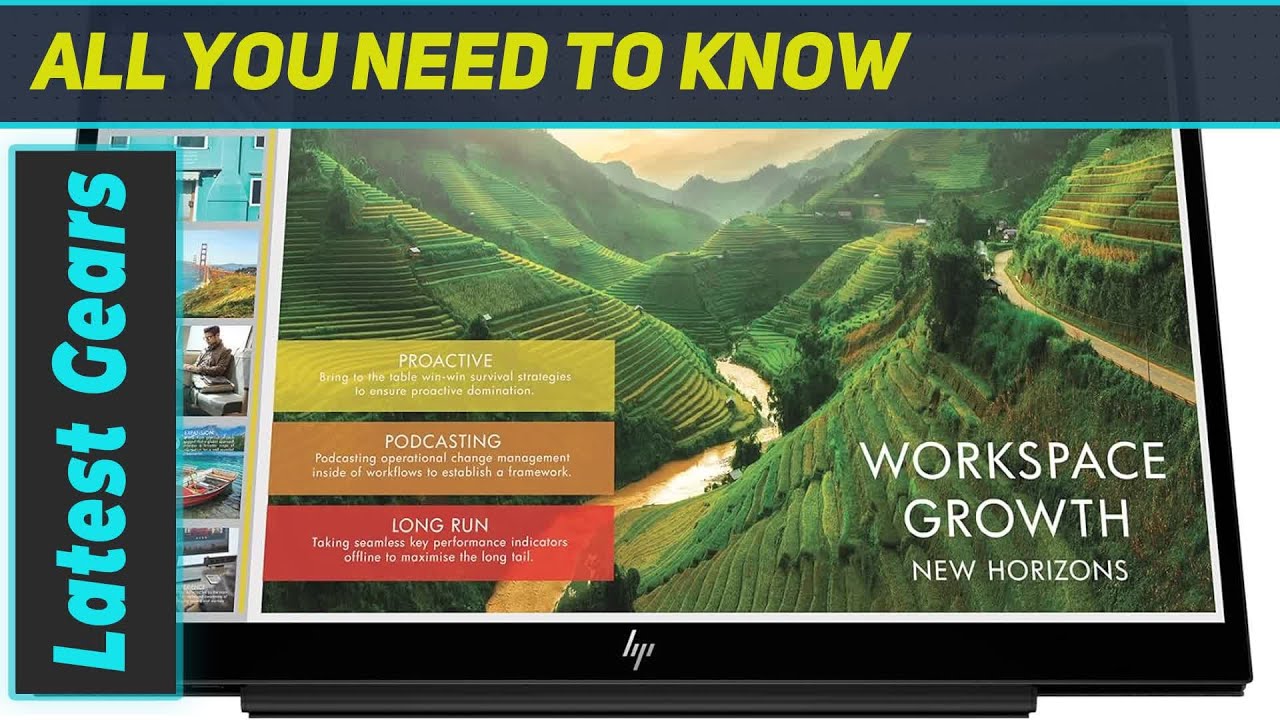 HP EliteDisplay S14 Review: Portable FullHD USB-C Display