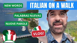 Impara il vero ITALIANO in una passeggiata 🚶🌳- IT w/sub - Vlog in Italiano