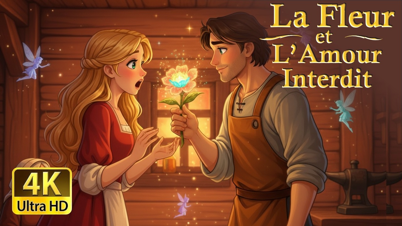 La Fleur et l'Amour Interdit • Conte de Fées Français • CONTES ET VIES