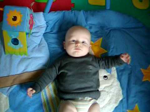 Linus Dreht Sich Vom Rucken Auf Den Bauch Youtube