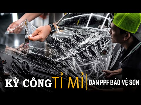 Phoenix Auto - Quá trình Dán PPF Cho Ôtô Kỳ Công Như Thế Nào.?